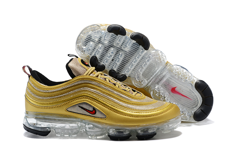 Women Nike Air Vapormax 97 Yellow Grey Shoes